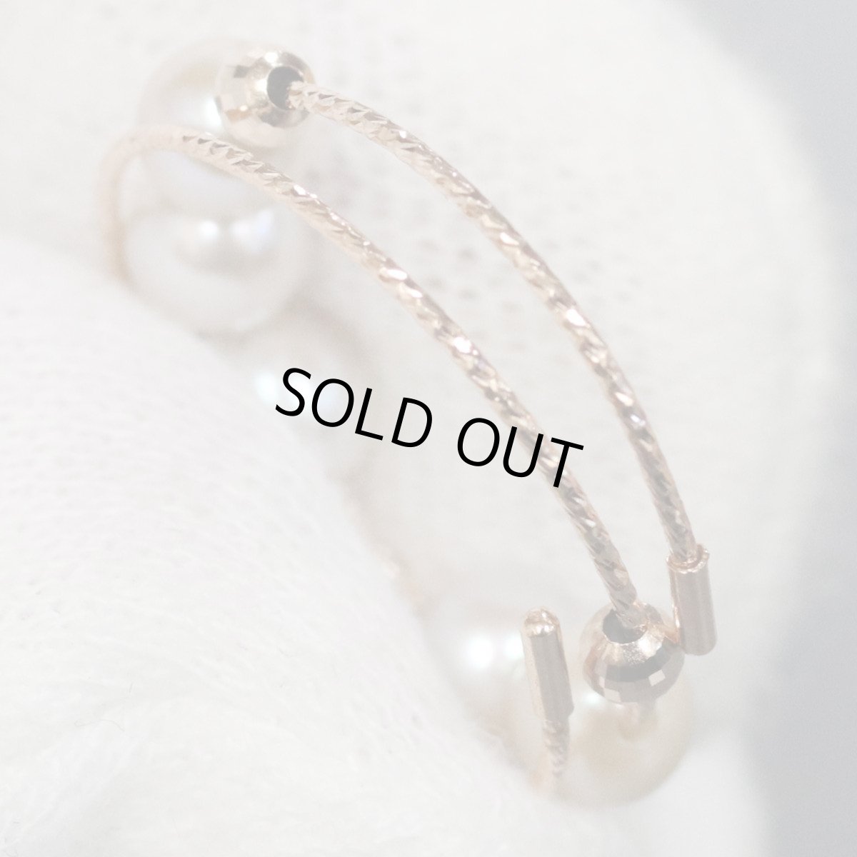 画像5: K18パールリング 1.1g #6〜16 可変式 (5)