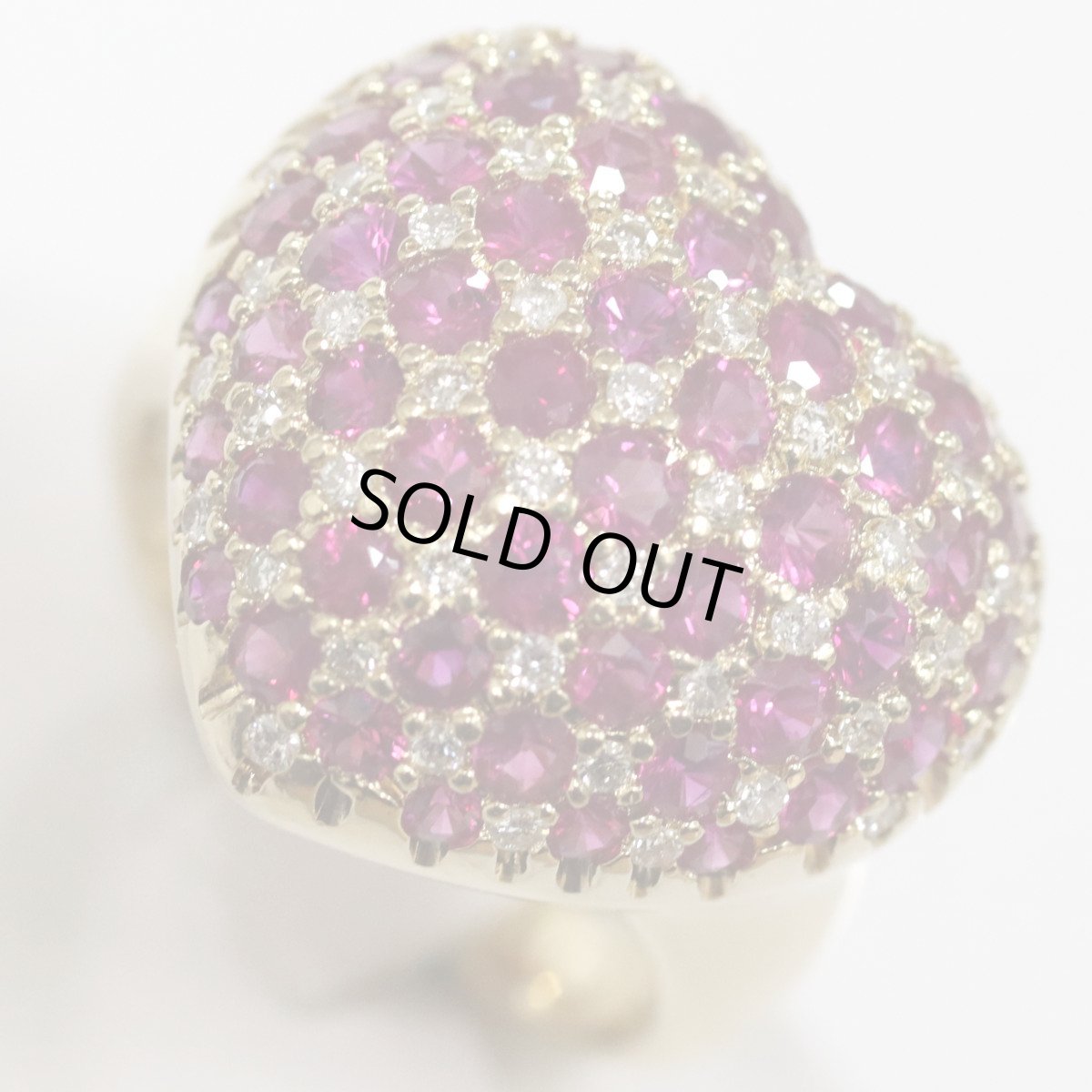 画像4: K18ルビーダイヤモンドリング R2.53 D0.33 12.0g #12 (4)