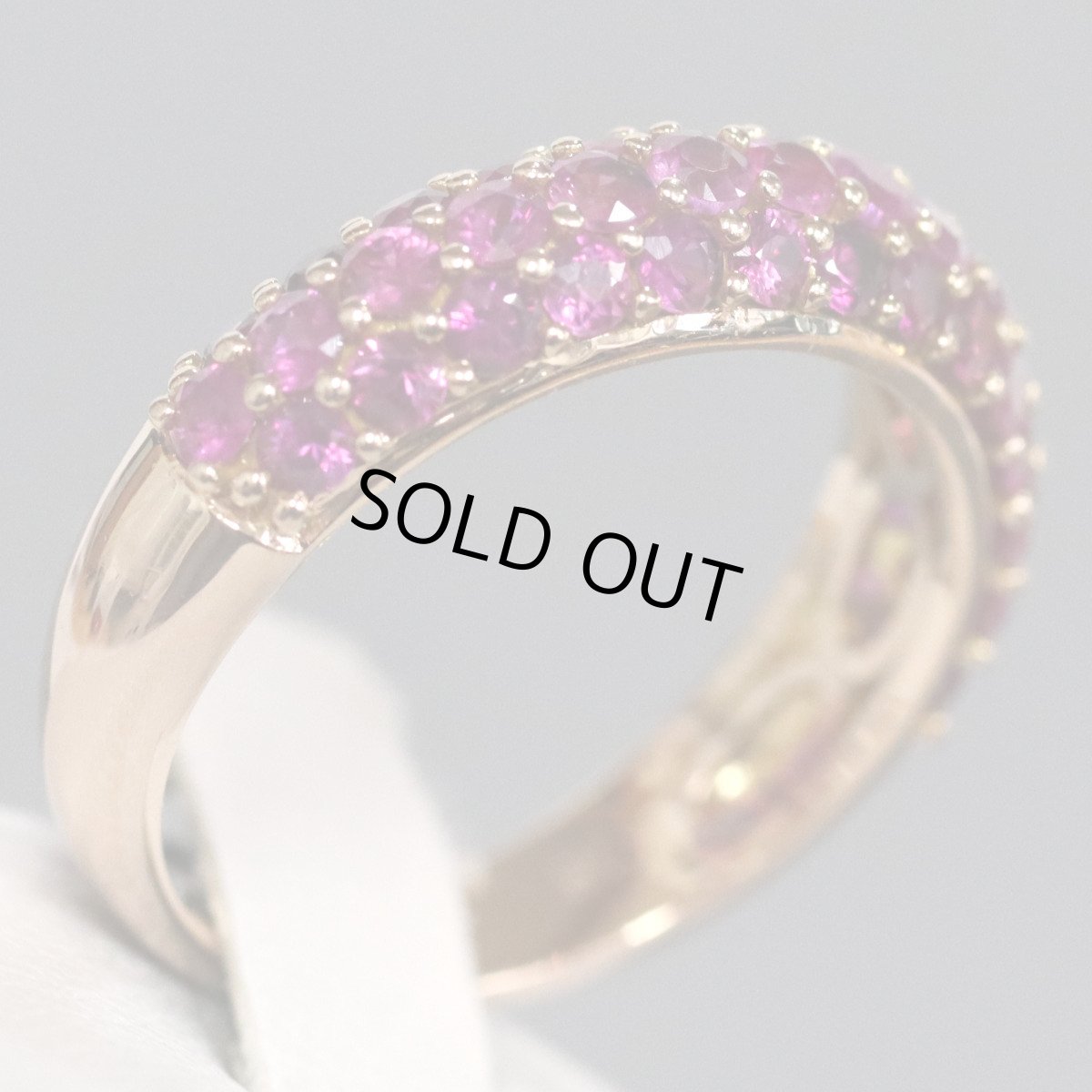 画像3: K18ルビーリング R1.35 4.0g #11 (3)