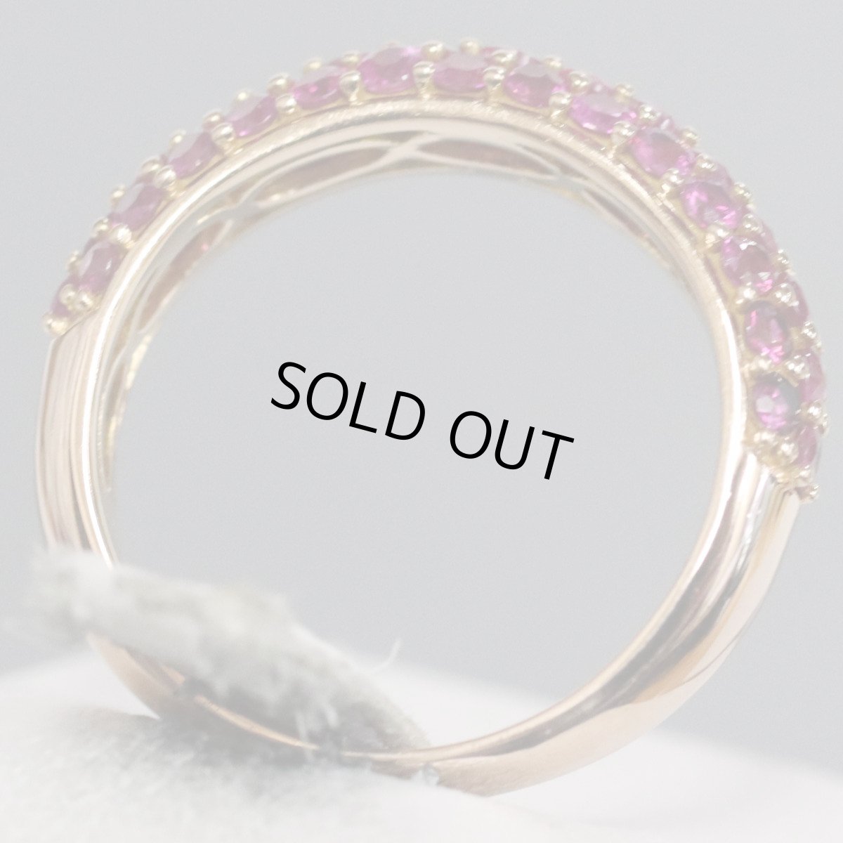 画像5: K18ルビーリング R1.35 4.0g #11 (5)