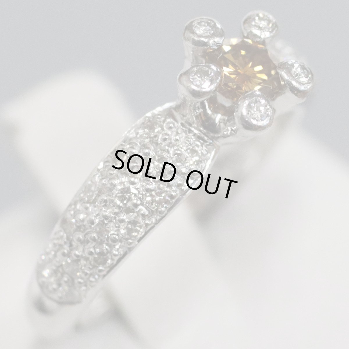 画像3: Pt900ダイヤモンドリング D0.25 D0.05 0.30 6.2g #11 (3)