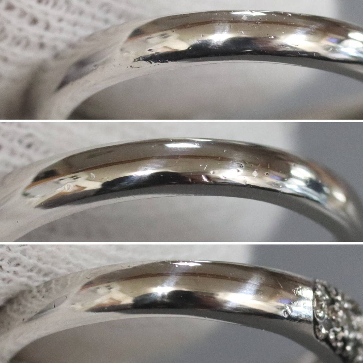 画像5: Pt900ダイヤモンドリング D0.25 D0.05 0.30 6.2g #11 (5)