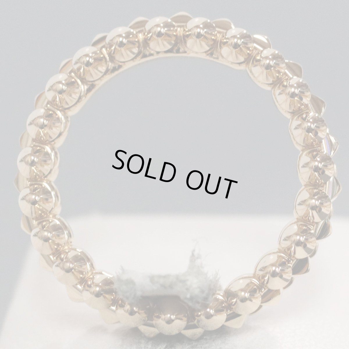 画像5: 750(PG)リング クラッシュドゥカルティエ SM 9.1g #15.5(#56)保証書 (5)