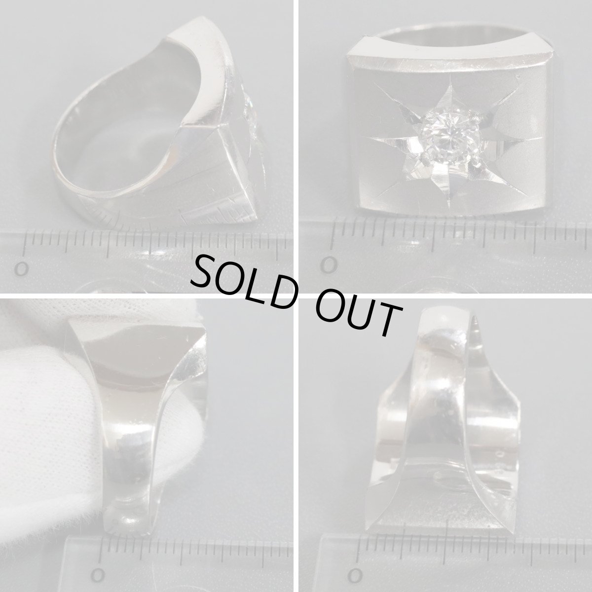 画像9: Pmダイヤモンドリング D0.66 43.3g #22.5 (9)