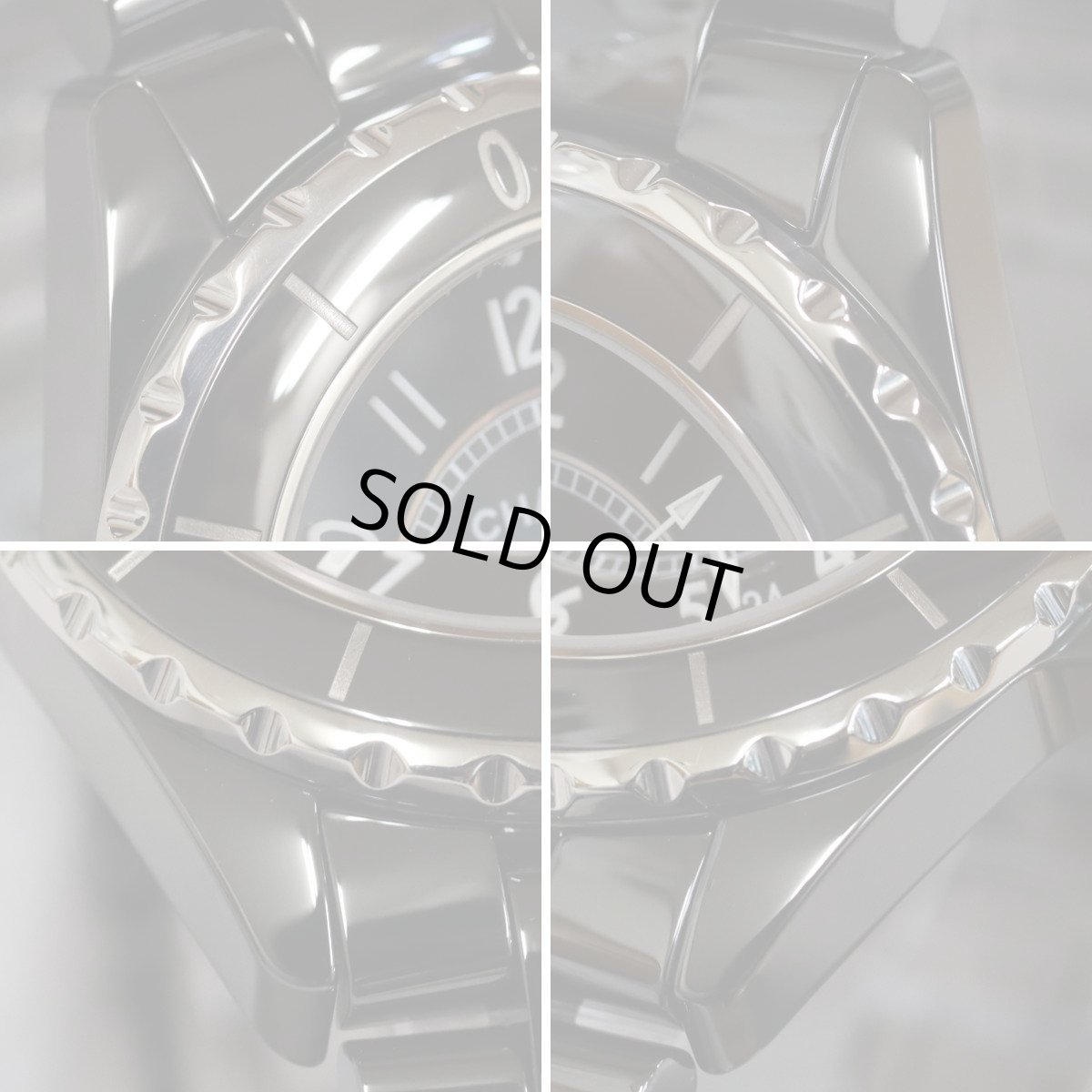 画像4: シャネル J12 AT 黒セラミック(H0685) (4)