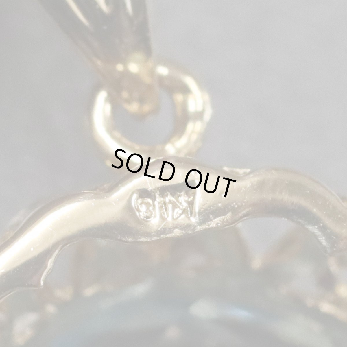 画像6: K18ブルートパーズペンダントトップ 8.5g (6)