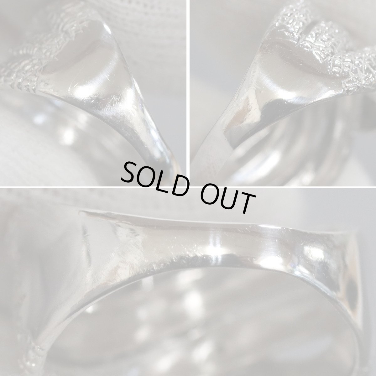 画像7: Pt900リング 0.01 10.4g #16 蛇モチーフ (7)