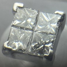 画像6: Pt900/K14WGダイヤモンドピアス D0.14×2 0.9g (6)