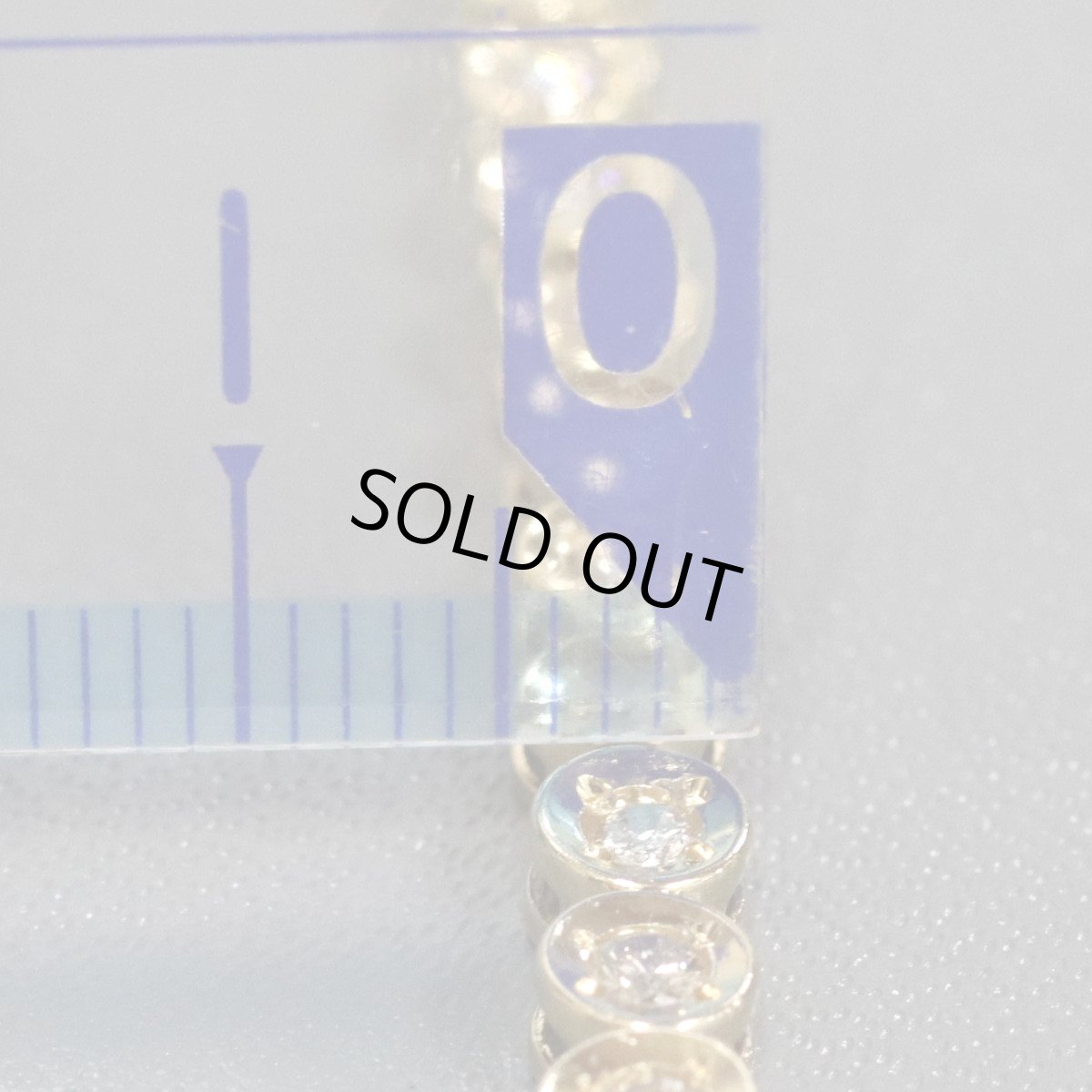 画像6: K18ダイヤモンドテニスブレスレット D2.00 10.3g (6)