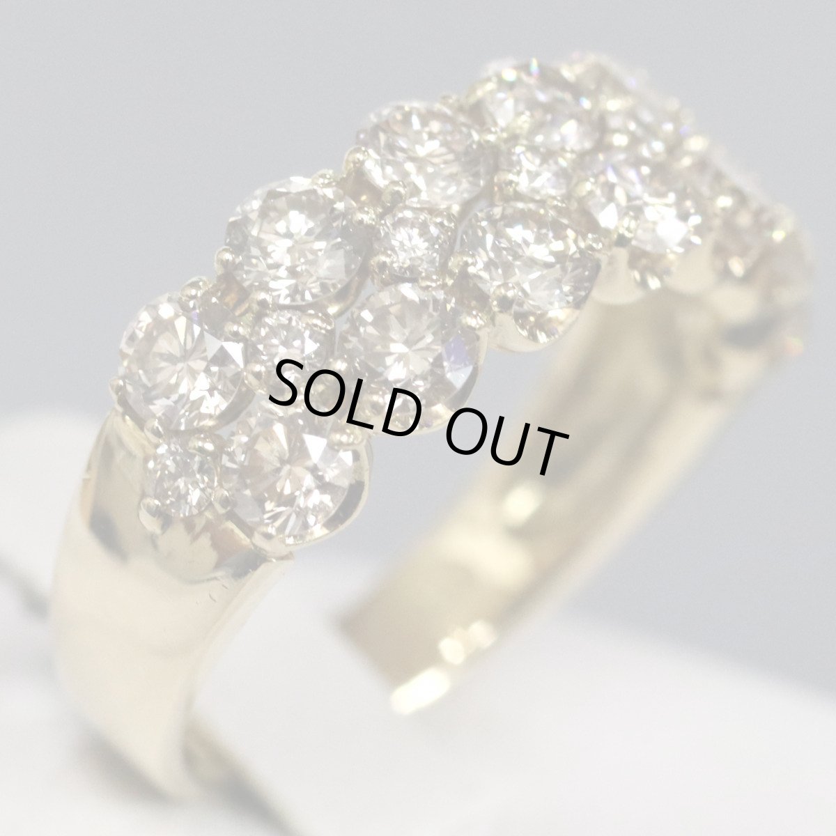 画像3: K18ブラウンダイヤモンドリング D2.00 5.2g #12 (3)