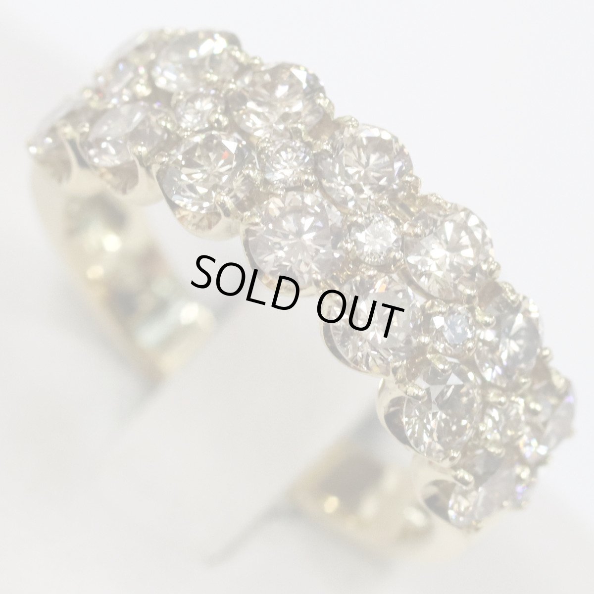 画像4: K18ブラウンダイヤモンドリング D2.00 5.2g #12 (4)