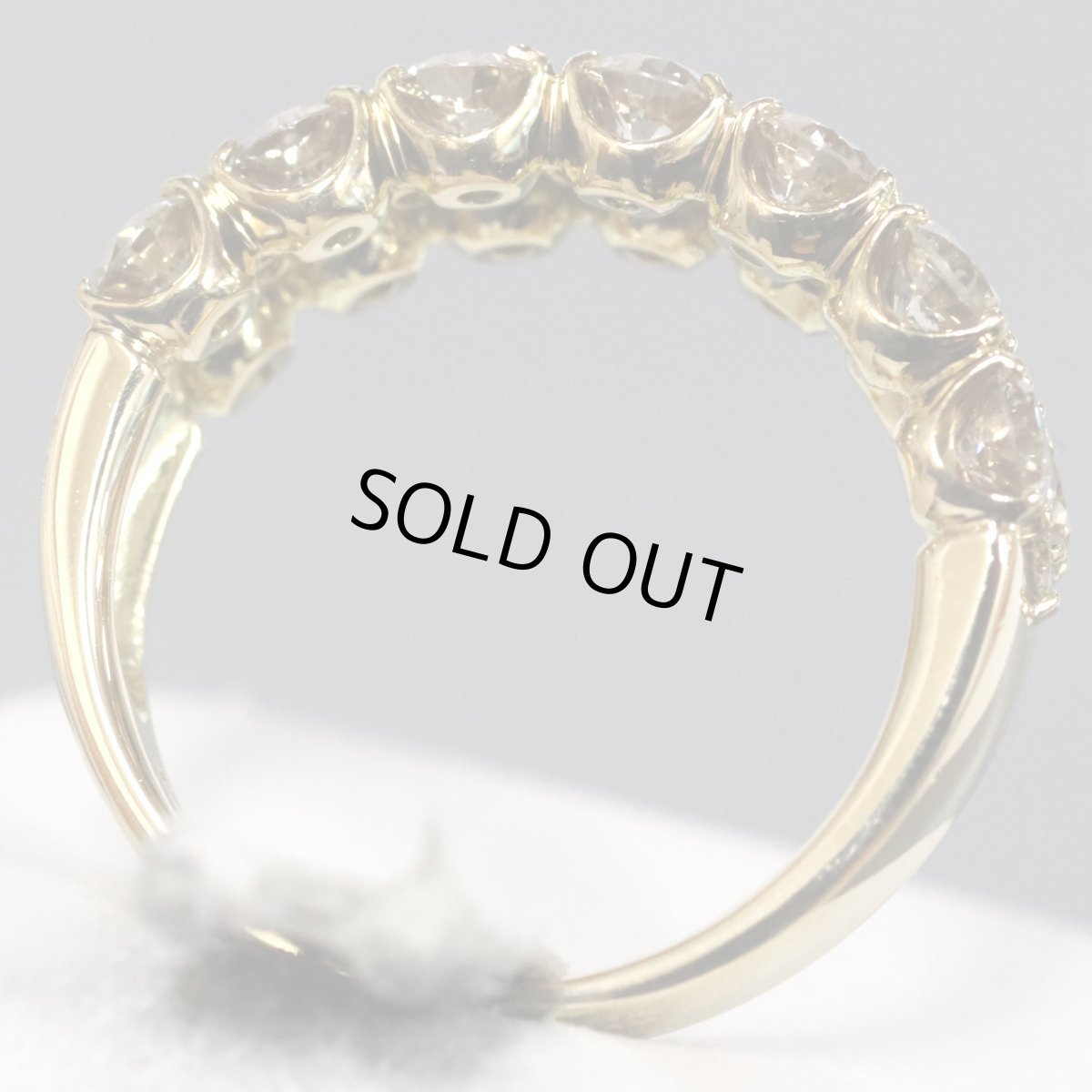 画像5: K18ブラウンダイヤモンドリング D2.00 5.2g #12 (5)