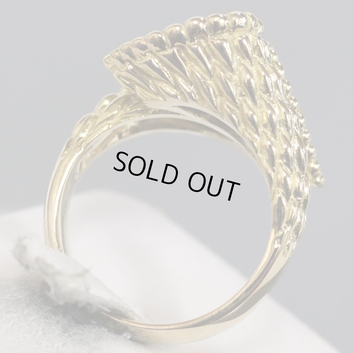 画像4: K18ダイヤモンドリング D0.57 13.2g #11 (4)