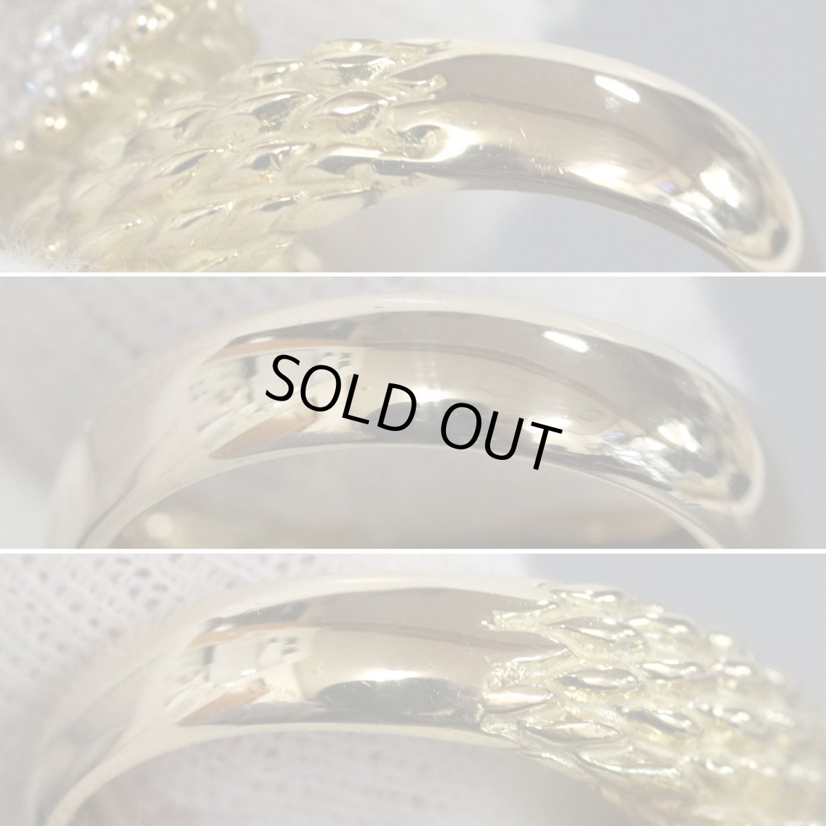 画像5: K18ダイヤモンドリング D0.57 13.2g #11 (5)