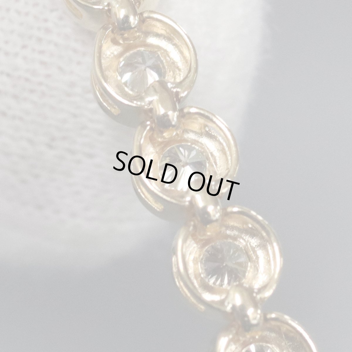 画像4: K18ダイヤモンドテニスブレスレット D2.00 10.2g (4)