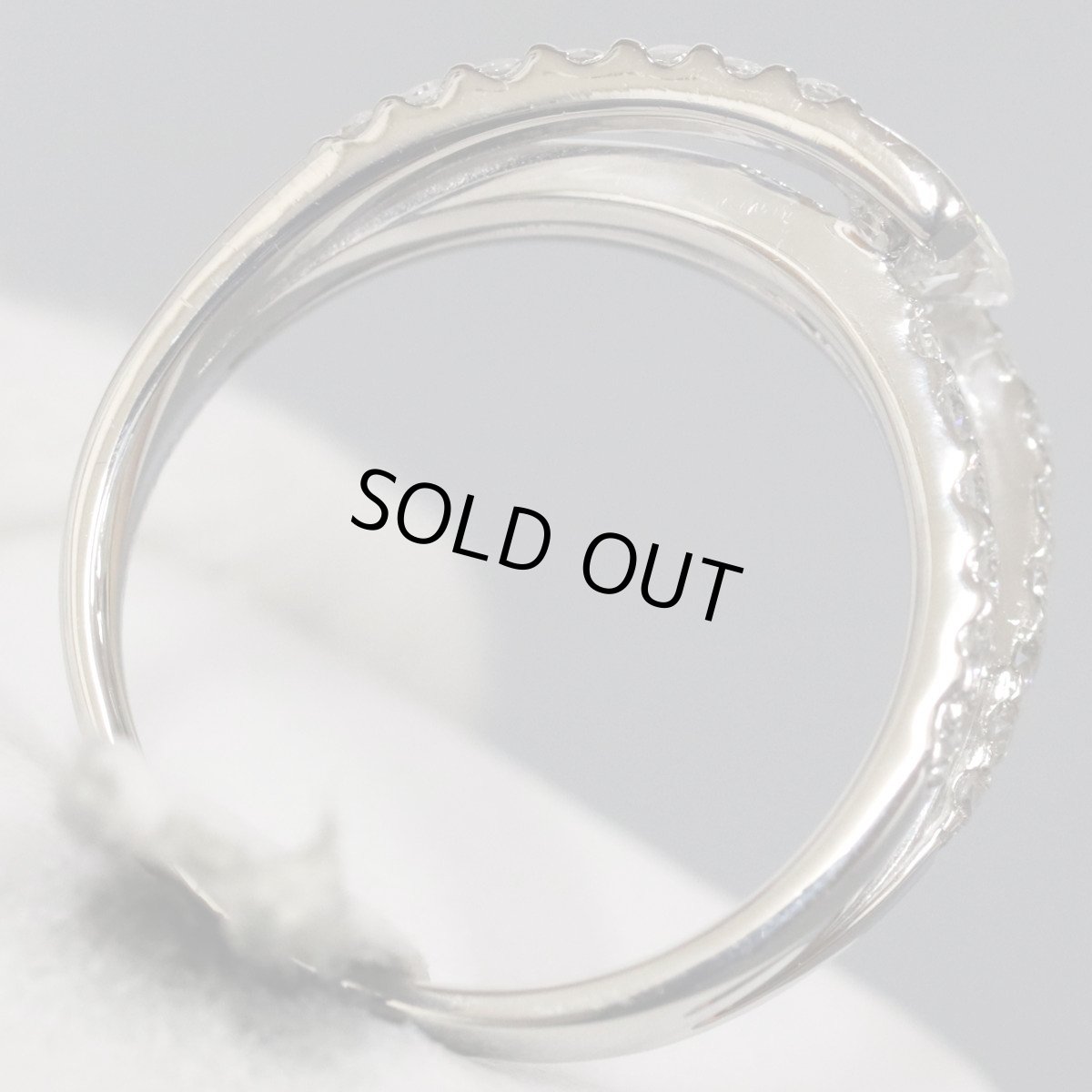 画像6: Pt900ダイヤモンドリング D0.51 D.057 7.3g #16 (6)