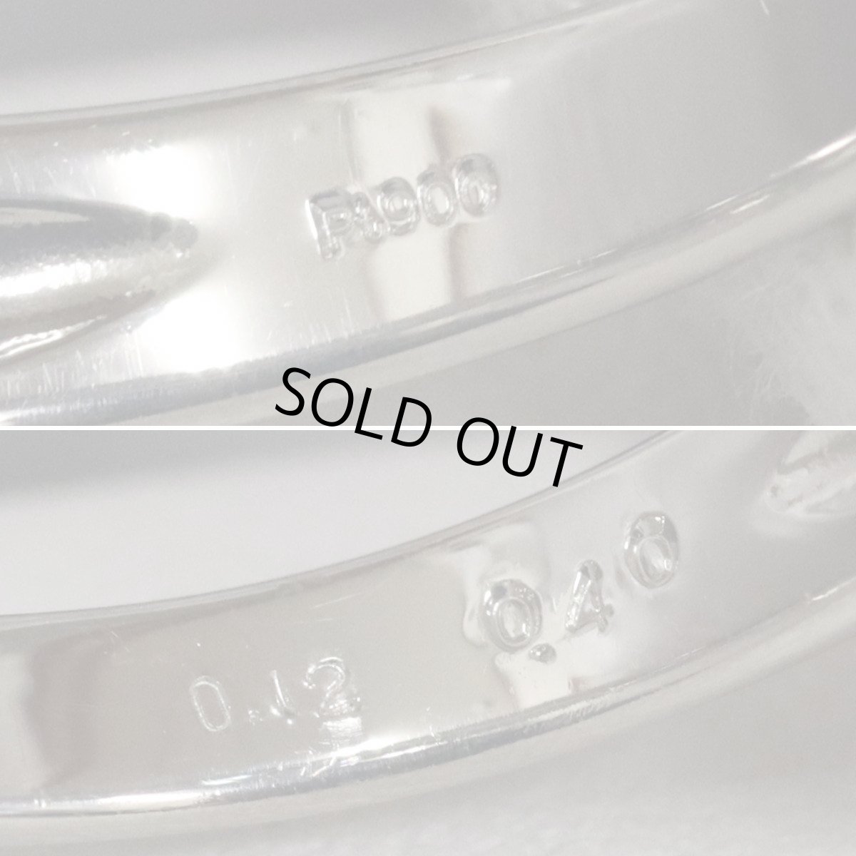 画像7: Pt900トルマリンダイヤモンドリング T0.12 D0.40 4.0g #12 (7)