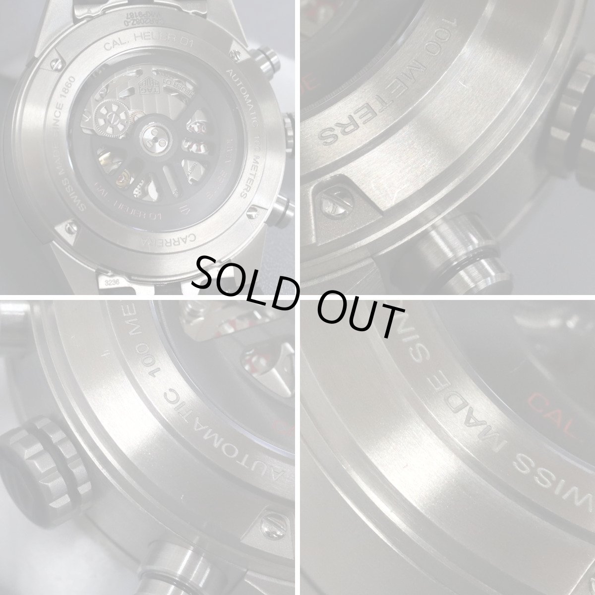 画像7: カレラ キャリバー ホイヤー01 クロノグラフ(CAR208Z.FT6046) (7)