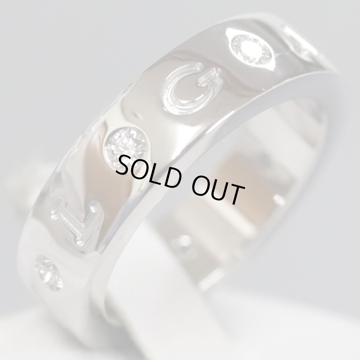 画像3: 750(WG)リング ローマンソルベ 8.9g ＃9.5(#50)保証書 (3)