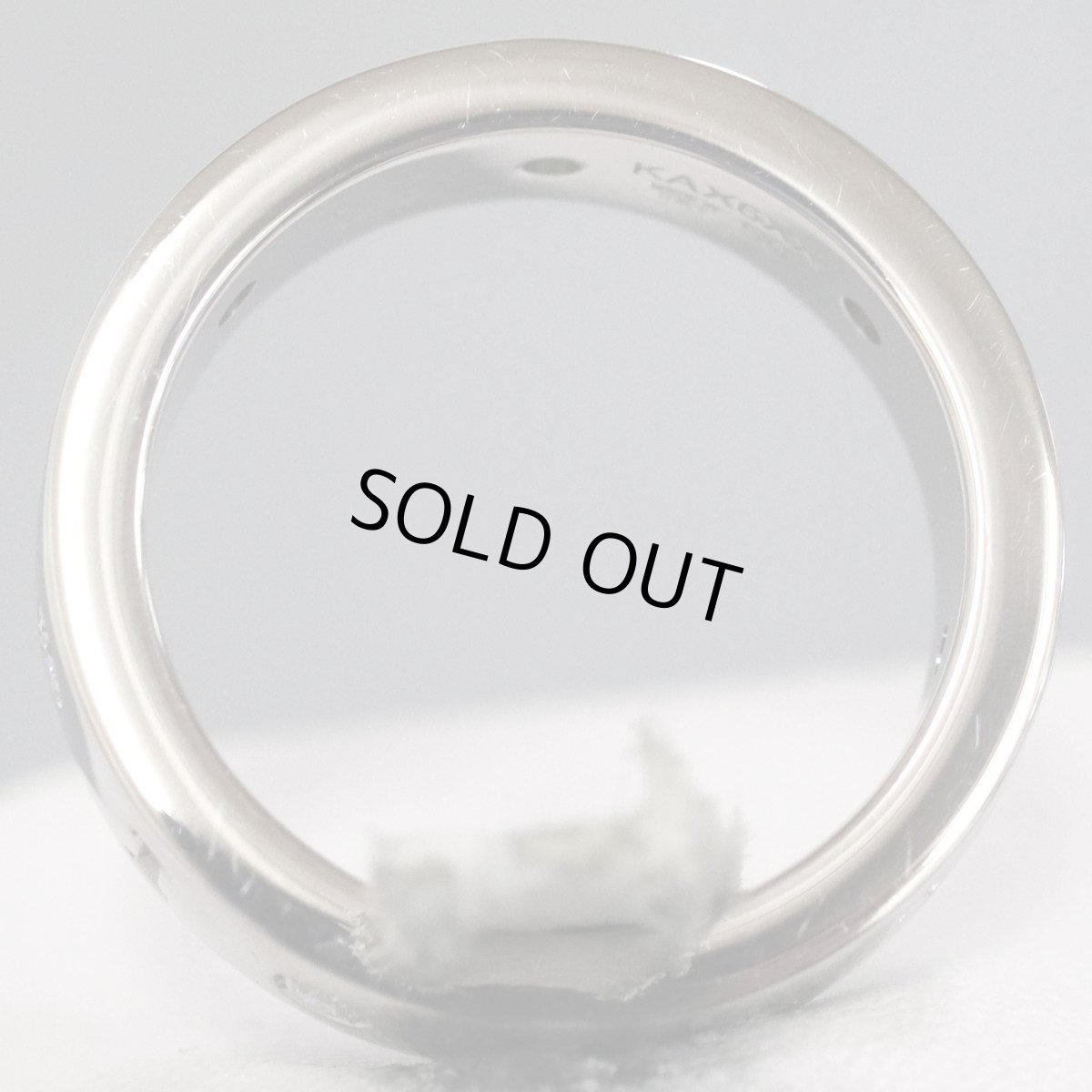 画像5: 750(WG)リング ローマンソルベ 8.9g ＃9.5(#50)保証書 (5)