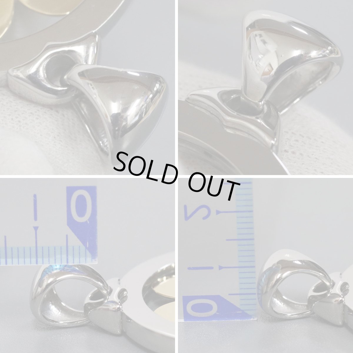 画像9: 750/SSトンドクローバーペンダントトップ 26.3g (9)