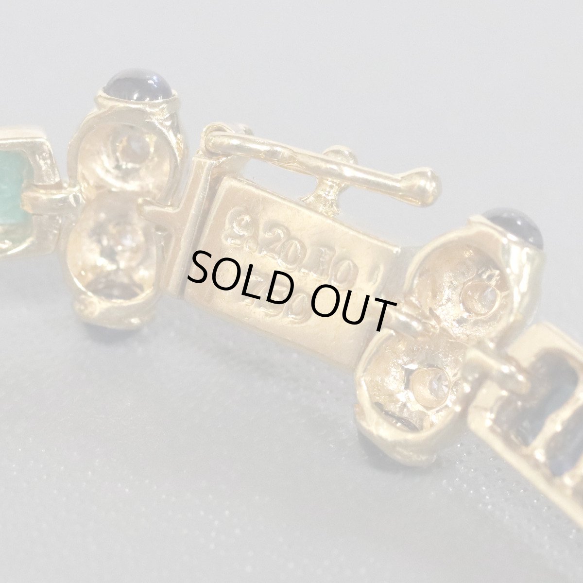 画像6: 750マルチカラーブレスレット 9.2 0.10 17.5g (6)