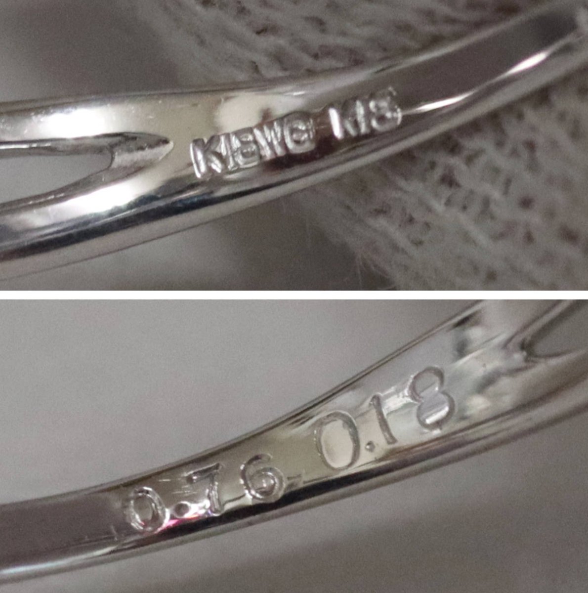 画像7: K18/K18WG非加熱ピジョンブラッドルビーダイヤモンドリング R0.76 D0.18 2.3g #10.5 AIGS鑑別書 (7)