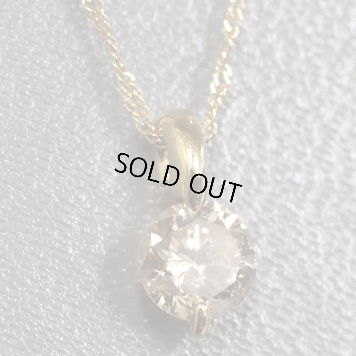 画像1: K18ダイヤモンドペンダント D0.50 1.4g (1)