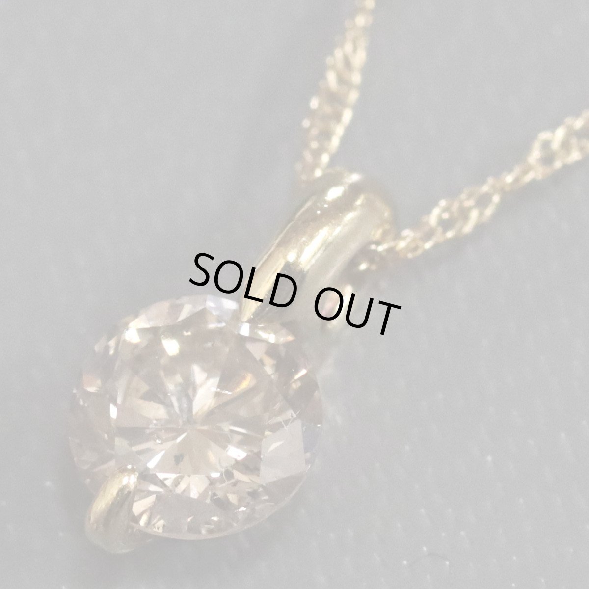 画像3: K18ダイヤモンドペンダント D0.50 1.4g (3)