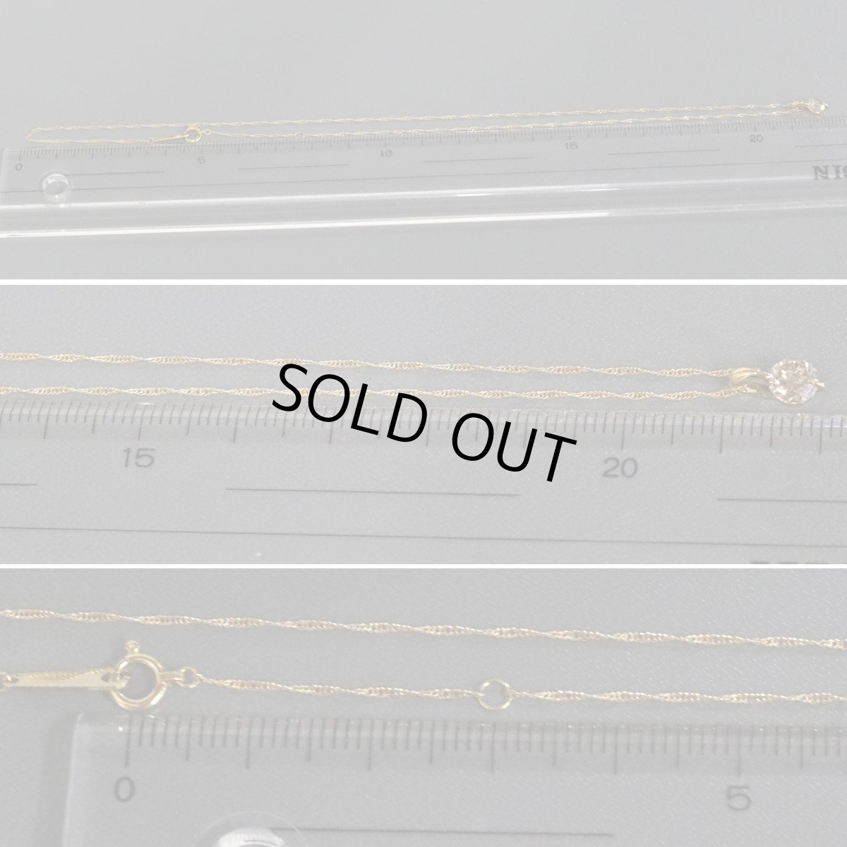 画像8: K18ダイヤモンドペンダント D0.50 1.4g (8)