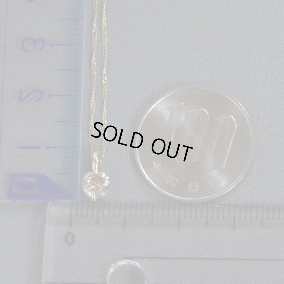 画像9: K18ダイヤモンドペンダント D0.50 1.4g (9)