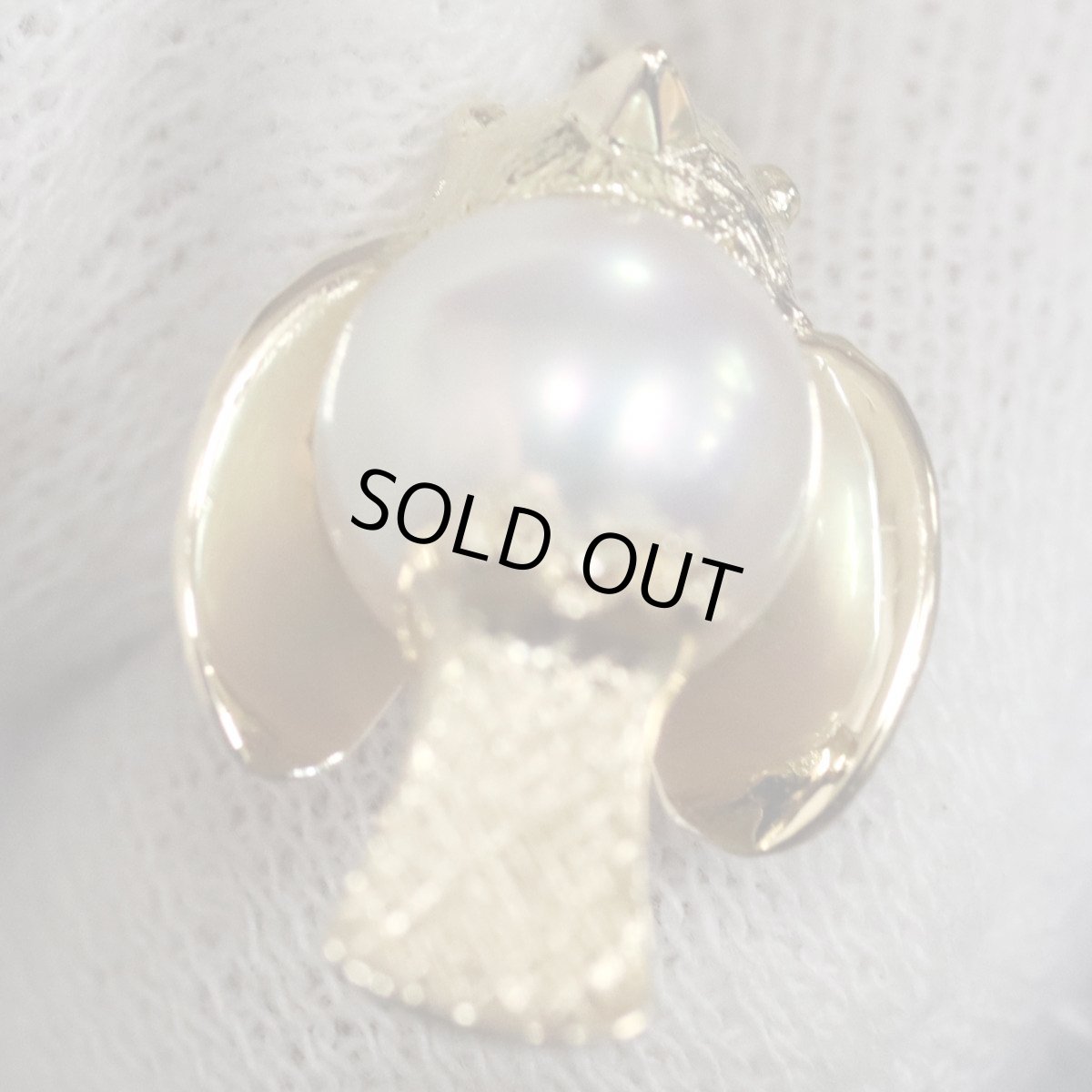 画像4: K18パールペンダント 6.1g トリモチーフ (4)