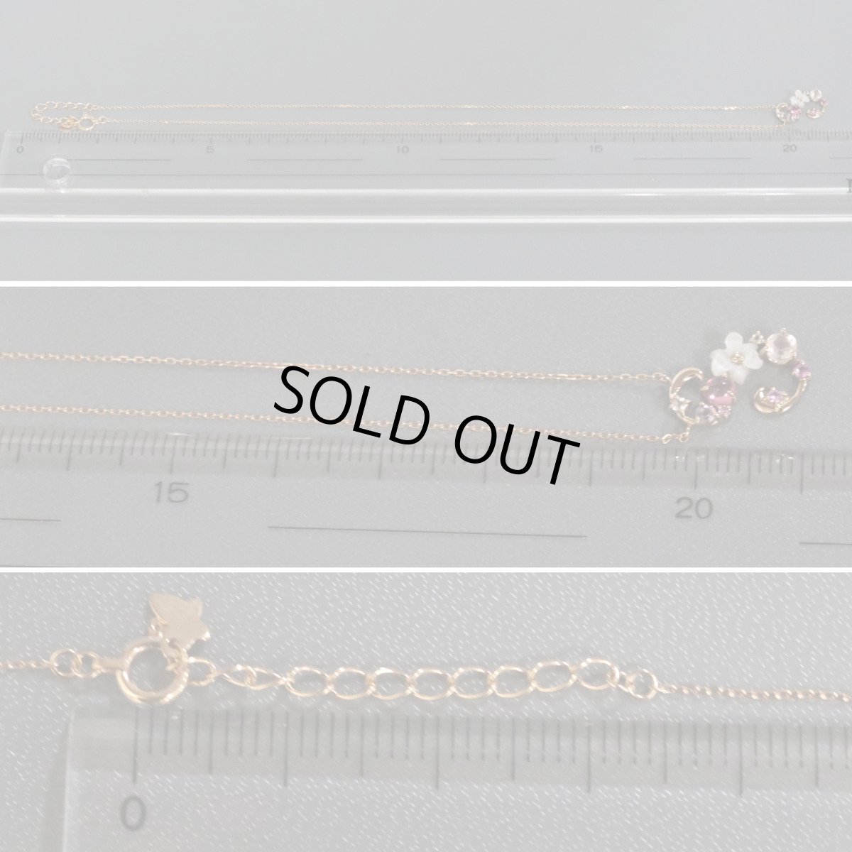 画像8: サマンサティアラ K18PGマルチカラーネックレス 1.5ｇ (8)