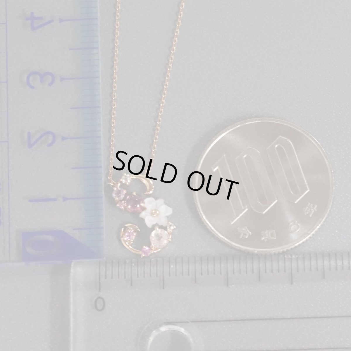 画像9: サマンサティアラ K18PGマルチカラーネックレス 1.5ｇ (9)