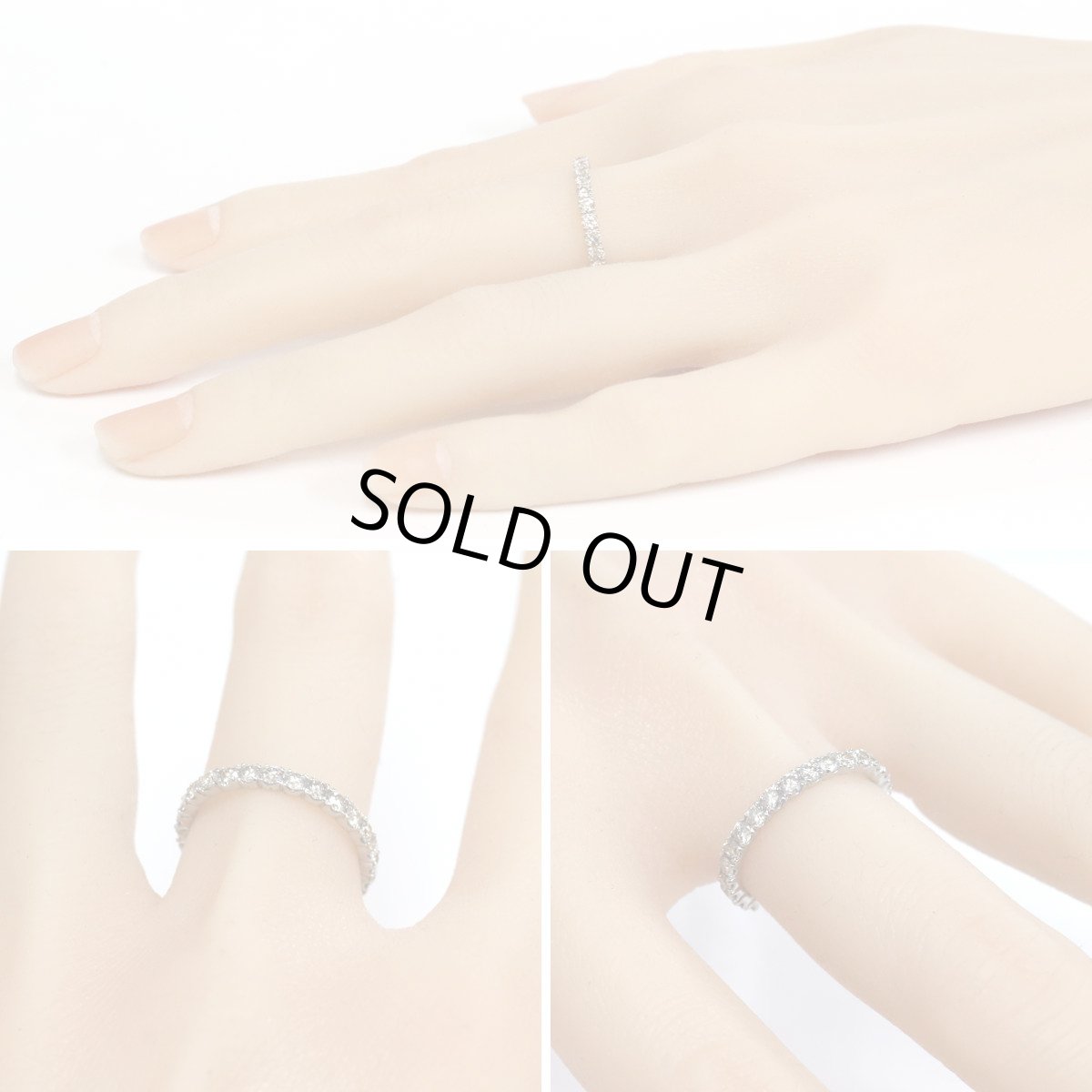 画像10: Pt900ダイヤモンドリング D1.00 2.6g #14 (10)