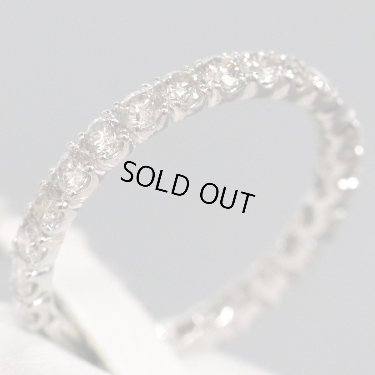 画像3: Pt900ダイヤモンドリング D1.00 2.6g #14 (3)