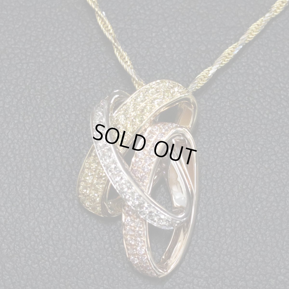 画像6: K18YG/WG/PGダイヤモンドペンダント D0.35 6.6g AJ付50cm (6)