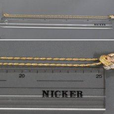 画像8: K18YG/WG/PGダイヤモンドペンダント D0.35 6.6g AJ付50cm (8)