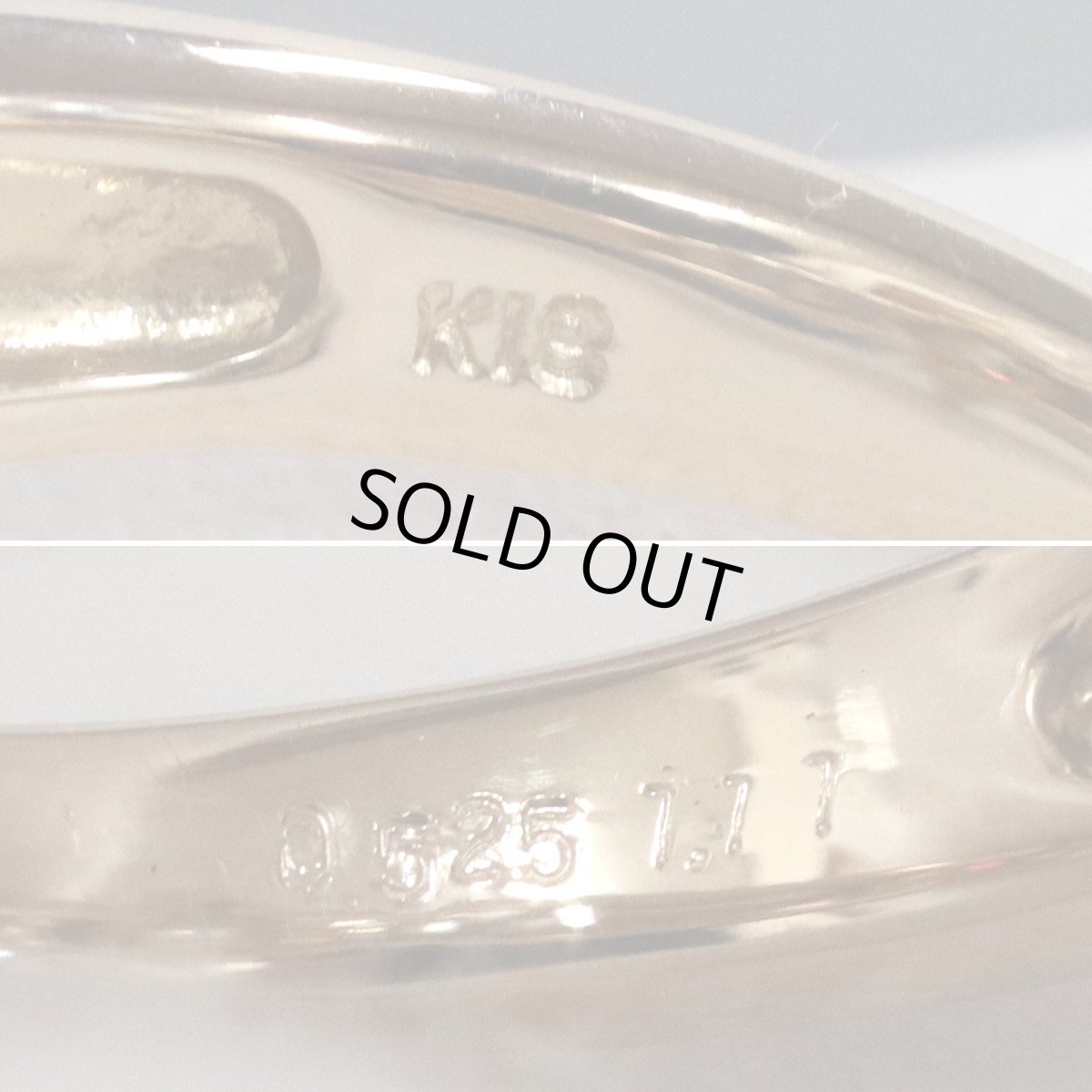 画像8: K18PGダイヤモンドリング D0.525 D1.11 5.8g #10 (8)