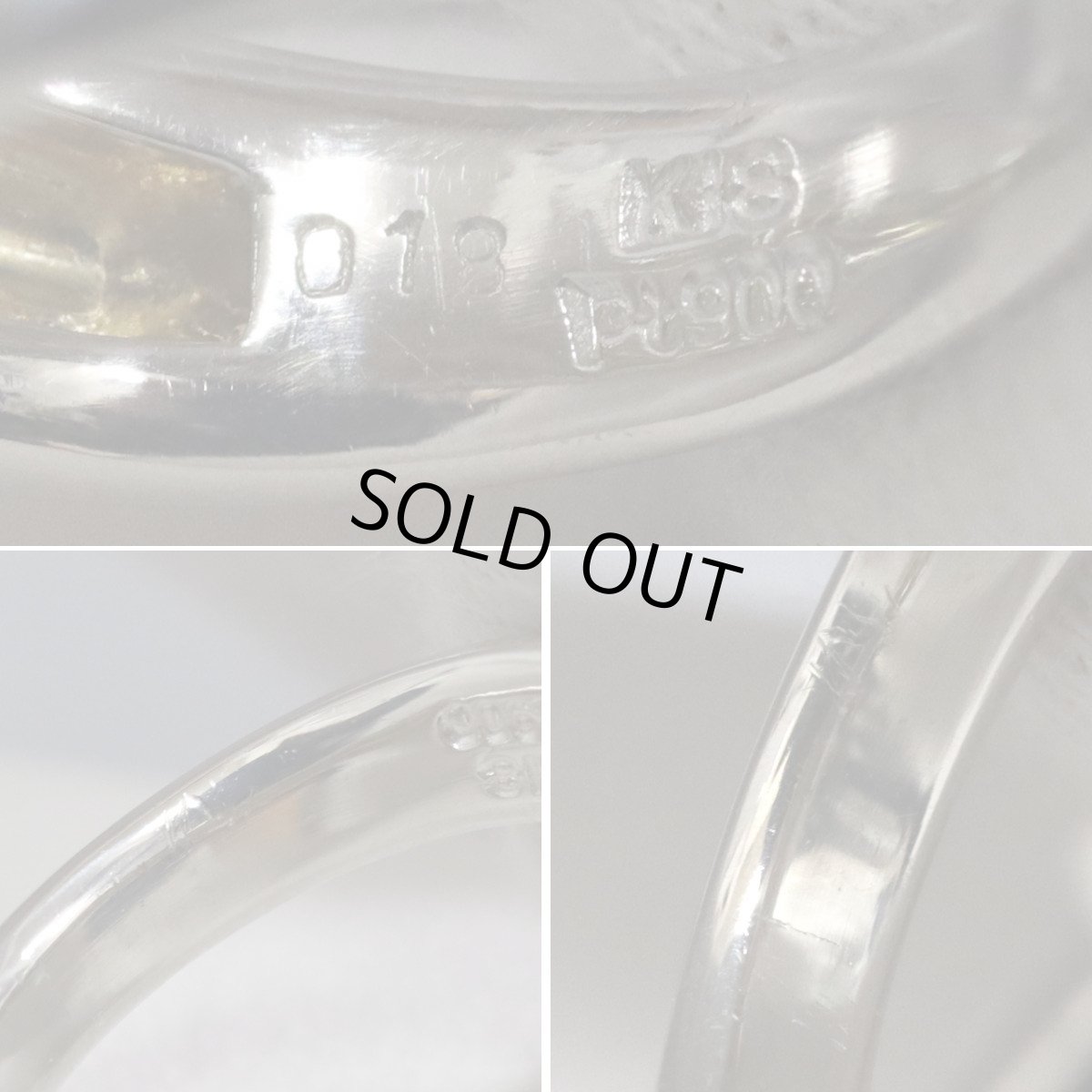 画像7: Pt900/K18トルマリンリング T0.18 14.1g #15.5 (7)