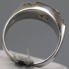 画像5: Pt900ダイヤモンドリング D0.30 18.5g #21 印台 (5)