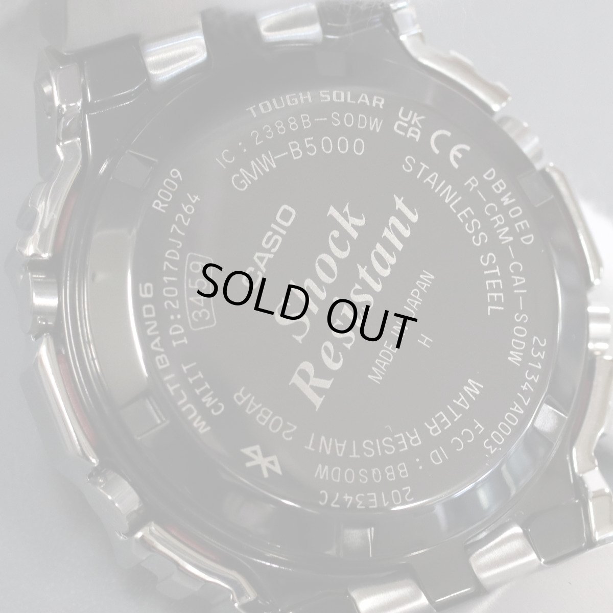 画像6: カシオ G-SHOCK フルメタル(GMW-B5000D-1JF) (6)