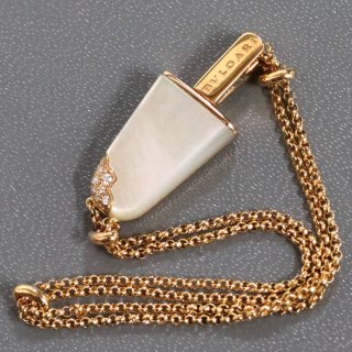 yossyピエロ・ミラノ テニスブレスレット K18WG 六角形 天然ダイ デザインジュエリー テニス ブレスレット K18イエローゴールド