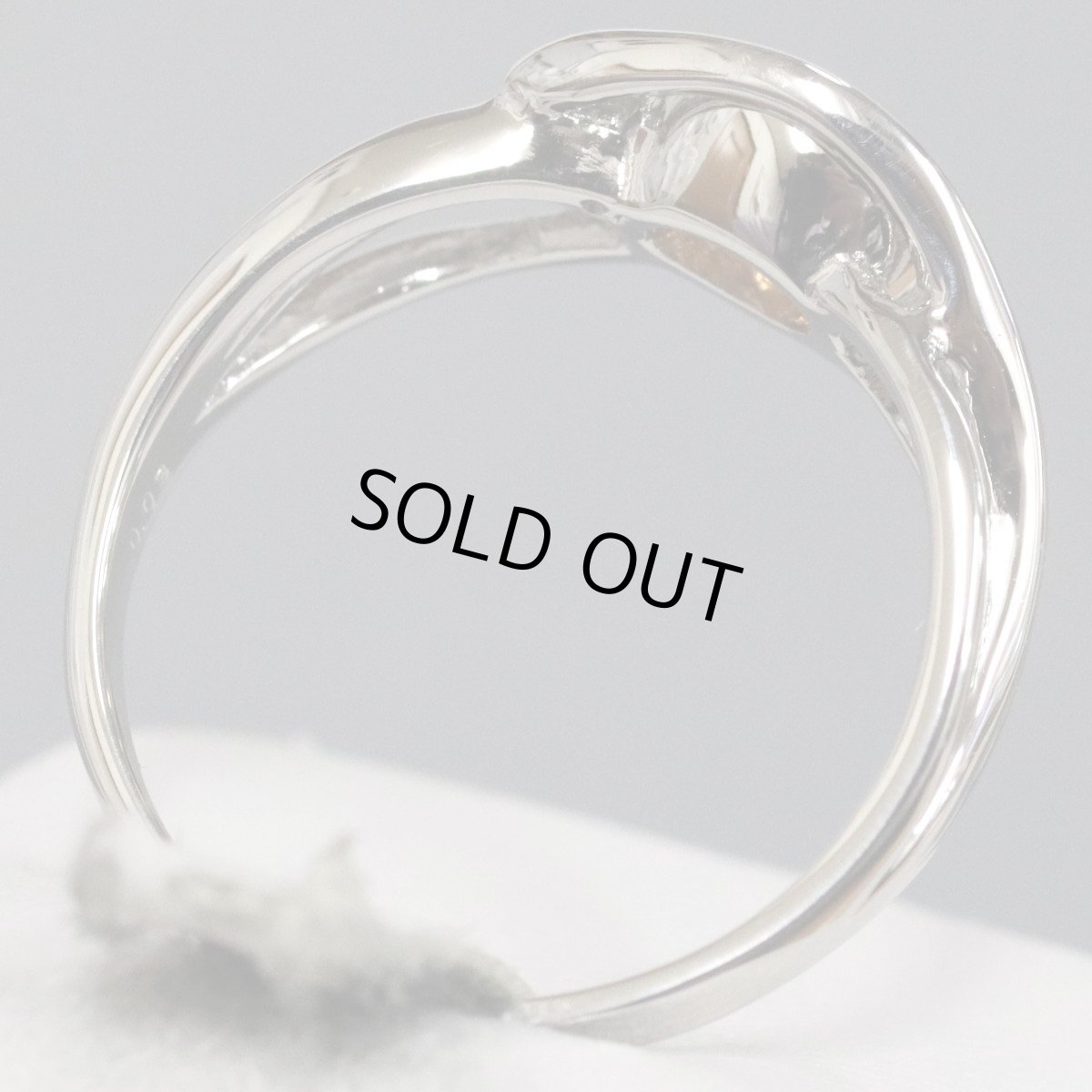 画像5: Pt900スペサタイトガーネットダイヤモンドリング G1.343 D0.03 6.3g #17 鑑別書 (5)