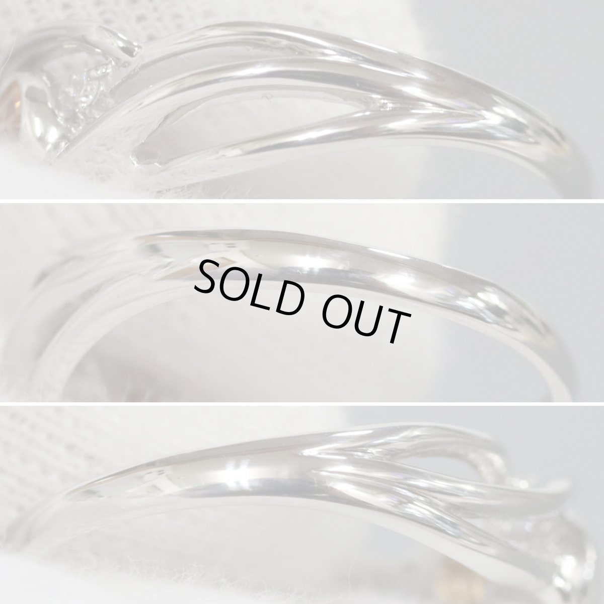 画像6: Pt900スペサタイトガーネットダイヤモンドリング G1.343 D0.03 6.3g #17 鑑別書 (6)