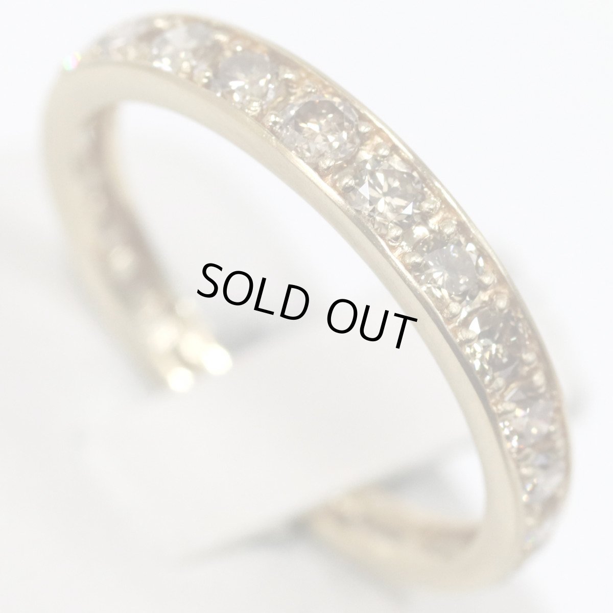 画像4: K18ダイヤモンドリング D1.00 2.3g #17 (4)