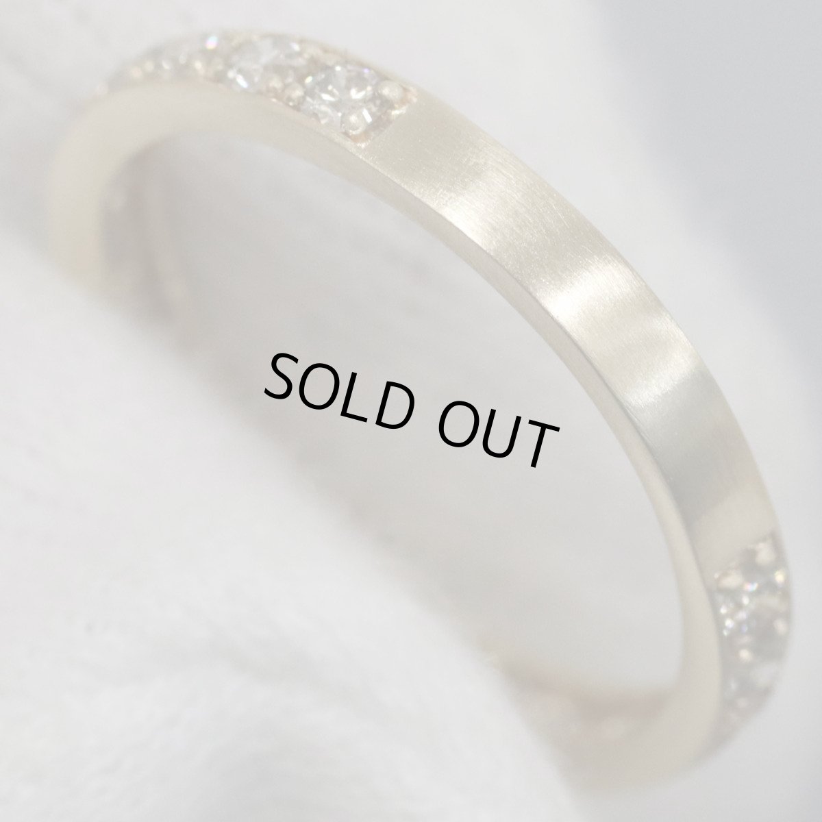 画像6: K18ダイヤモンドリング D1.00 2.3g #17 (6)