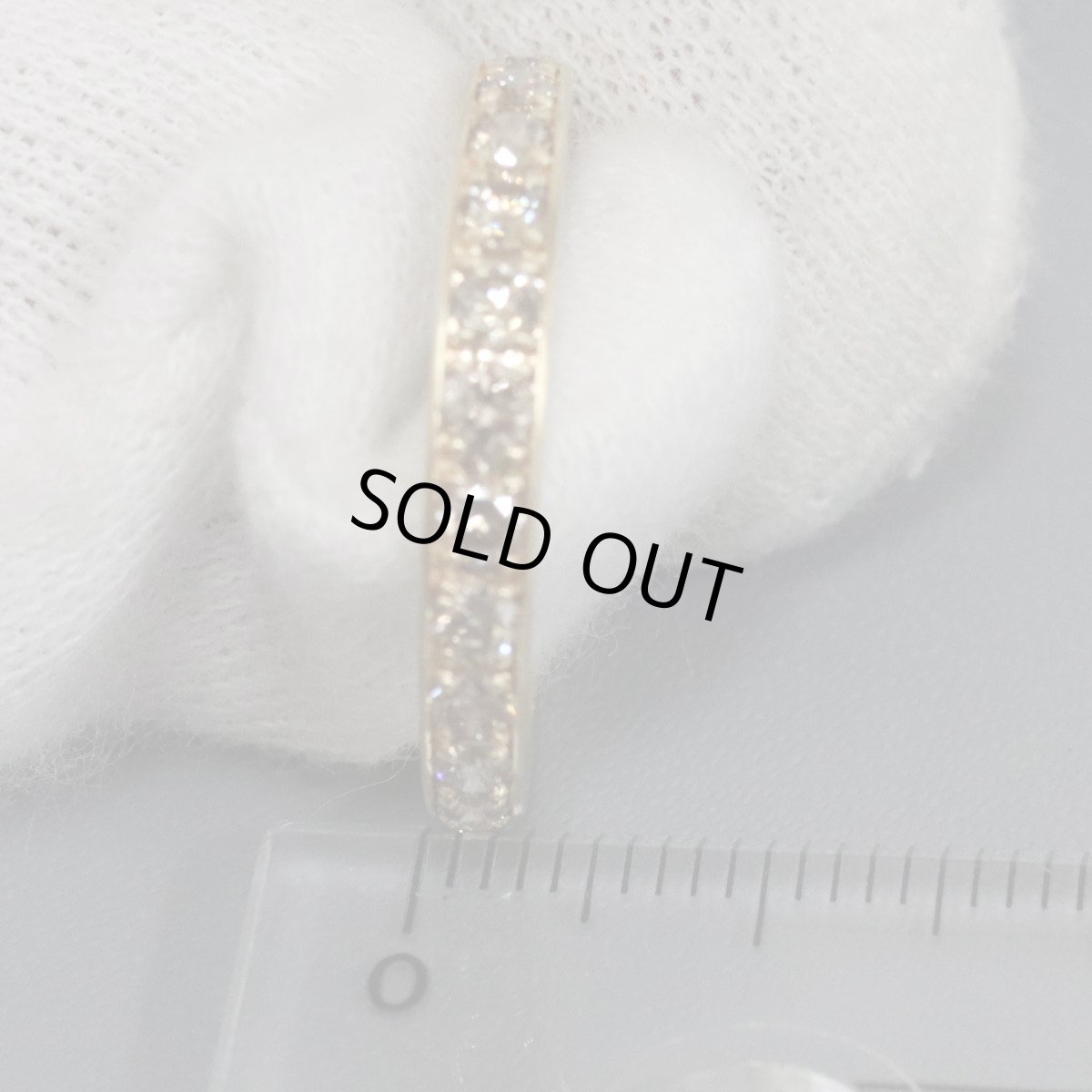 画像9: K18ダイヤモンドリング D1.00 2.3g #17 (9)