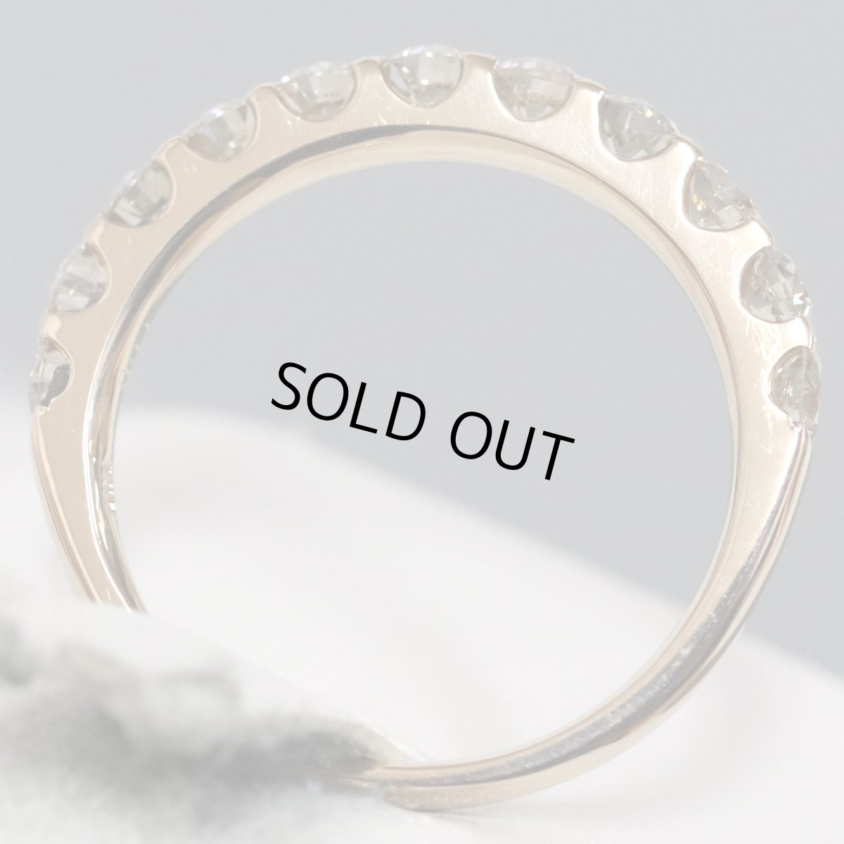 画像5: K18PGブラウンダイヤモンドリング D1.00 2.7g #10.5 (5)