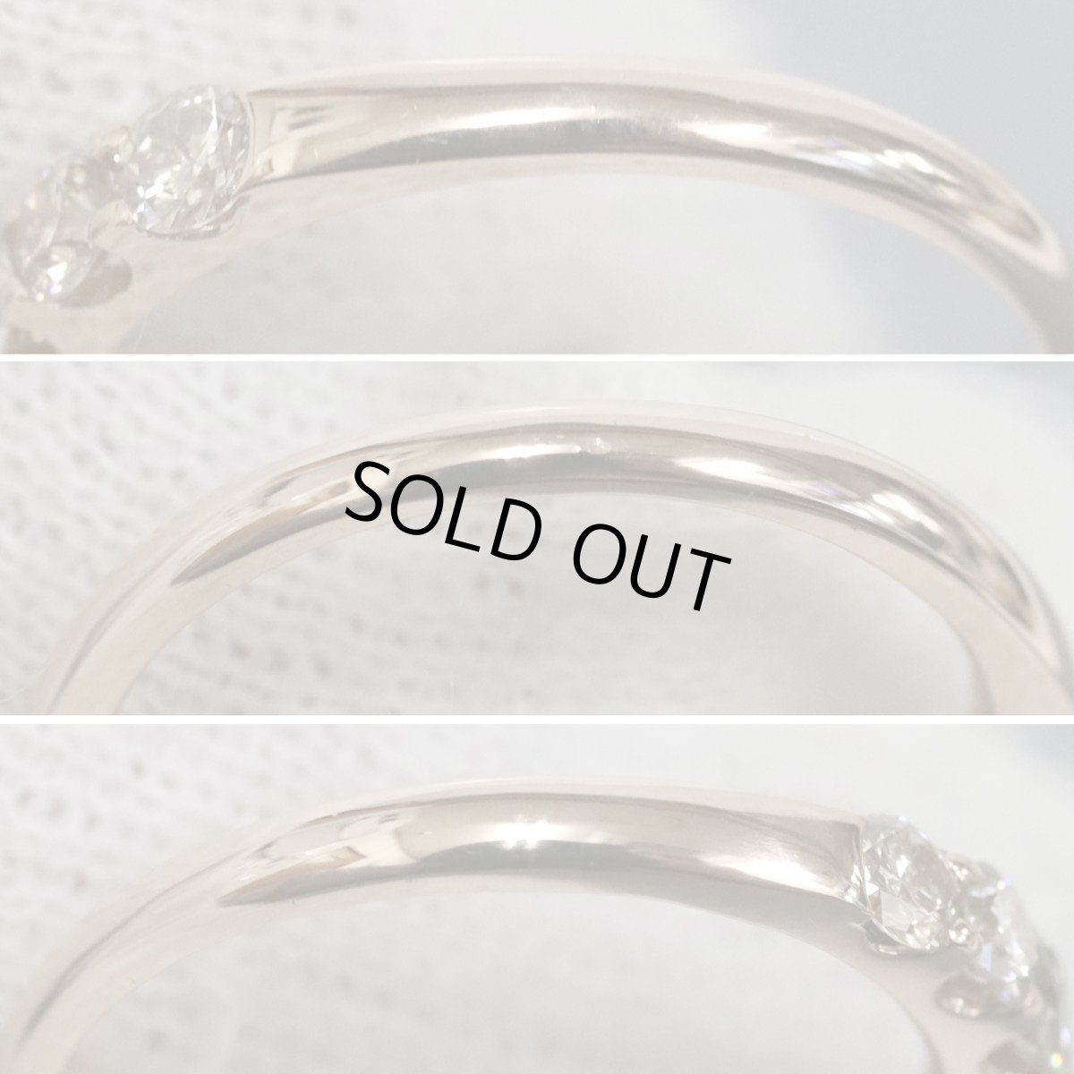 画像6: K18PGブラウンダイヤモンドリング D1.00 2.7g #10.5 (6)